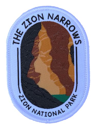 The Narrows Gewebter Aufnäher/Zion National Park Hiker Geschenk Souvenir Badge The Narrows Gewebter Aufnäher/Zion National Park Hiker Geschenk Souvenir Badge von Generic