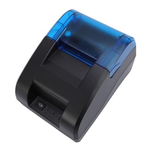 Thermischer Empfangsdrucker, Empfangsdrucker 58 Mm POS ESC -Steuerung ohne Unterbrechung für Computer (EU-Stecker) von Generic