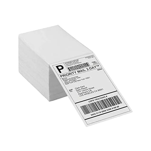 Thermoetiketten: Papier für Versandetiketten, Thermoetiketten faltbar, Klebeetiketten, Papier für Thermoetiketten, 500 pro Batterie, starker Klebstoff, Thermodirektversand Thermoetiketten: Papier für Versandetiketten, Thermoetiketten faltbar, Klebeetiketten, Papier für Thermoetiketten, 500 pro Batterie, starker Klebstoff, Thermodirektversand von Generic