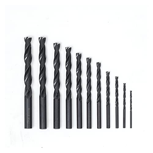 Thss-Kobaltbohrer 3 mm – 13 5 mm HSS-Nitrid Gerader Schaft Spiralbohrer-Set für Edelstahl Praktisch (10 5 mm (1 Stück)) von Generic