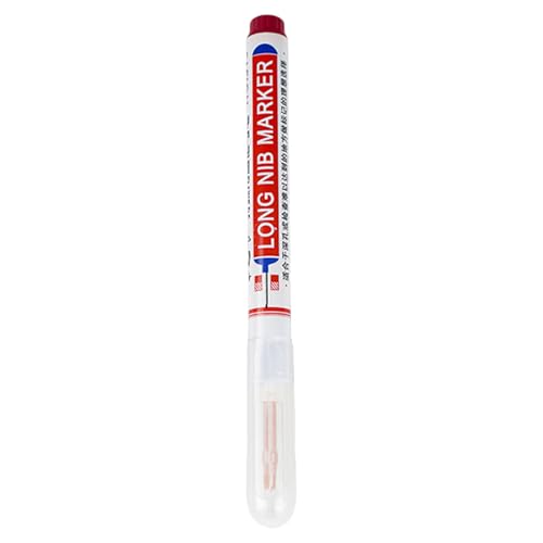 Tiefes Lochmarker, langer Tippmarker - Langer Nased Marker | Wasserdichtes Schnellstift, Mehrzweck-Hardware-Tool zum Schweißen von Industriemaschinisten Tiefes Lochmarker, langer Tippmarker - Langer Nased Marker | Wasserdichtes Schnellstift, Mehrzweck-Hardware-Tool zum Schweißen von Industriemaschinisten von Generic