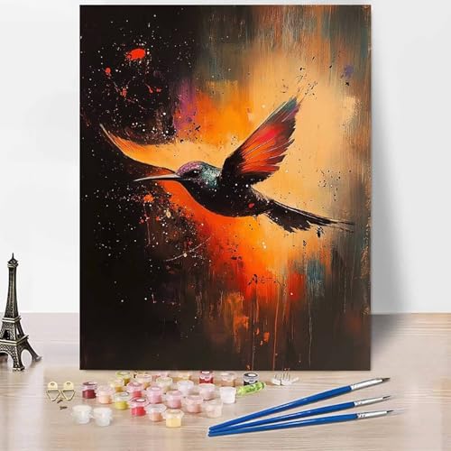Tier Malen Nach Zahlen Erwachsene Abstrakt Malen Nach Zahlen Kreativ Set Erwachsene 30x40cm, Leinwand Ölgemälde Bastelset mit Pinsel und Farben für Deko, Geschenke für Frauen, Ohne Rahmen -XY390 Tier Malen Nach Zahlen Erwachsene Abstrakt Malen Nach Zahlen Kreativ Set Erwachsene 30x40cm, Leinwand Ölgemälde Bastelset mit Pinsel und Farben für Deko, Geschenke für Frauen, Ohne Rahmen -XY390 von Generic