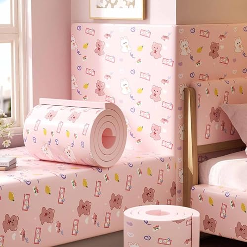 Tiermuster Wandkissen Selbstklebend, 3D Wandpaneele Gepolstert Kopfteil, Antikollision Polsterpaneel Wand, DIY Schneiden, Geeignet für Kinderzimmer und Kopfteile,001,60x200cm Tiermuster Wandkissen Selbstklebend, 3D Wandpaneele Gepolstert Kopfteil, Antikollision Polsterpaneel Wand, DIY Schneiden, Geeignet für Kinderzimmer und Kopfteile,001,60x200cm von Generic