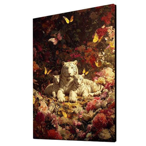 Tiger Malen Nach Zahlen Erwachsene Schmetterling Malen Nach Zahlen 135x100 cm DIY Basteln Erwachsene Klarheit Farbe Leinwan Bilder mit Acrylfarben Set 3 Typen Pinsel für Wanddeko Wohnzimmer 2YH-2820 Tiger Malen Nach Zahlen Erwachsene Schmetterling Malen Nach Zahlen 135x100 cm DIY Basteln Erwachsene Klarheit Farbe Leinwan Bilder mit Acrylfarben Set 3 Typen Pinsel für Wanddeko Wohnzimmer 2YH-2820 von Generic