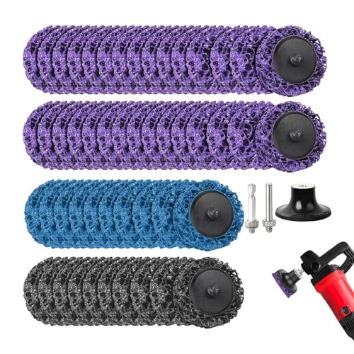 Tintenfischscheibe für Winkelschleifer – Reinigungsscheibe, Rohholz, 50 Stück | Luzid-Scheiben für Beton aus Metall aus Holz | Schleifzubehör für Möbelprojekte Folegna Tintenfischscheibe für Winkelschleifer – Reinigungsscheibe, Rohholz, 50 Stück | Luzid-Scheiben für Beton aus Metall aus Holz | Schleifzubehör für Möbelprojekte Folegna von Generic