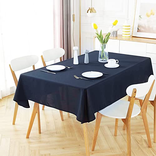 Tischdecke, schmutzabweisend, rechteckig, elegant, robust und wasserabweisend, 2 Stück Clips 140 x 160 cm von Generic