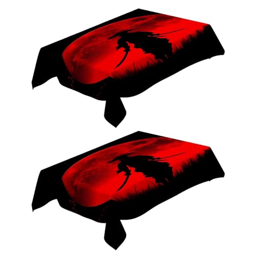Tischdecke 2 Stück Roter Samurai 120x160 cm Tischdecken Wasserabweisend Tischwäsche Lotuseffekt Tischtuch Tischdeko Tischwäsche Glatt Tischdecke 2 Stück Roter Samurai 120x160 cm Tischdecken Wasserabweisend Tischwäsche Lotuseffekt Tischtuch Tischdeko Tischwäsche Glatt von Generic