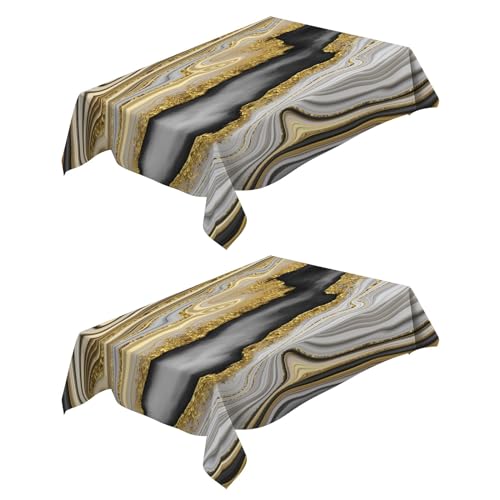 Tischdecke Rechteckig 100x140 cm Marmor Tischtuch Polyester Wasserabweisend Lotuseffekt Tischwäsche Schmutzabweisend Abwischbare Tafeldecke für Party Küche Tischdecke Rechteckig 100x140 cm Marmor Tischtuch Polyester Wasserabweisend Lotuseffekt Tischwäsche Schmutzabweisend Abwischbare Tafeldecke für Party Küche von Generic