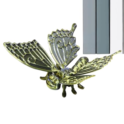 Tischdekoration Schmetterling, Schreibtisch-Ornament – gemeinsame bewegliche Tierdekoration, 3D-Druck, Desktop-Ornament, flexibles Spielzeug für die Dekoration von Tischregalen von Generic