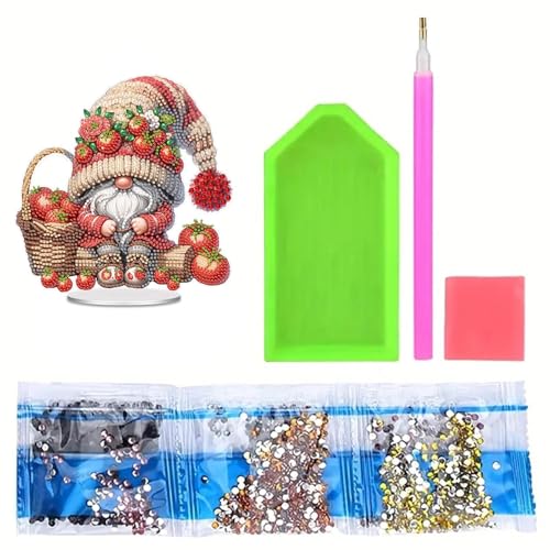 Tischdekoration mit Edelsteinmalerei, Schreibtischdekoration mit Edelsteinmalerei, Acrylfarbe in Form eines Zwergsteins, Schreibtisch-Dekoration für das Wohnzimmer, Diamantkunst D Tischdekoration mit Edelsteinmalerei, Schreibtischdekoration mit Edelsteinmalerei, Acrylfarbe in Form eines Zwergsteins, Schreibtisch-Dekoration für das Wohnzimmer, Diamantkunst D von Generic