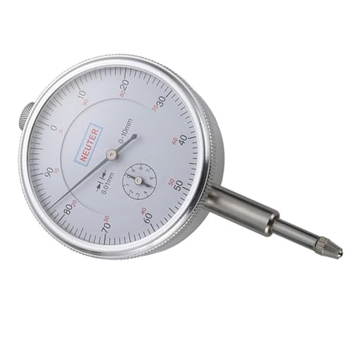 Tischsägenanzeige, Tischsägenlehre | 0 bis 10 mm Ziffernblatt mit Zeiger | Mechanische Anzeige der Schale aus Aluminiumlegierung 0,01 mm Präzision für die Arbeit Tischsägenanzeige, Tischsägenlehre | 0 bis 10 mm Ziffernblatt mit Zeiger | Mechanische Anzeige der Schale aus Aluminiumlegierung 0,01 mm Präzision für die Arbeit von Generic