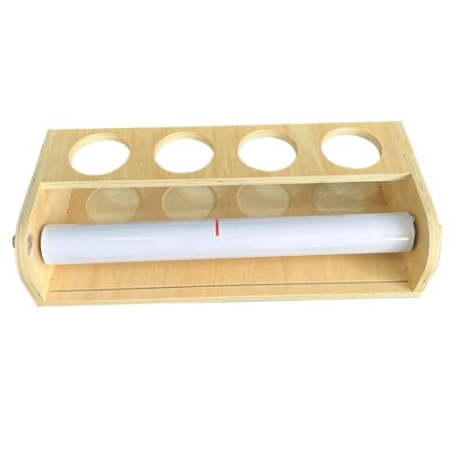 Tischstaffelei aus Holz - Rollen-Spender, Zeichenpapier | Robuster Stifthalter, Zeichen- und Zeichenbrett, leicht zu transportieren, leichter Stiftehalter für Kinder und Prinpia- Tischstaffelei aus Holz - Rollen-Spender, Zeichenpapier | Robuster Stifthalter, Zeichen- und Zeichenbrett, leicht zu transportieren, leichter Stiftehalter für Kinder und Prinpia- von Generic
