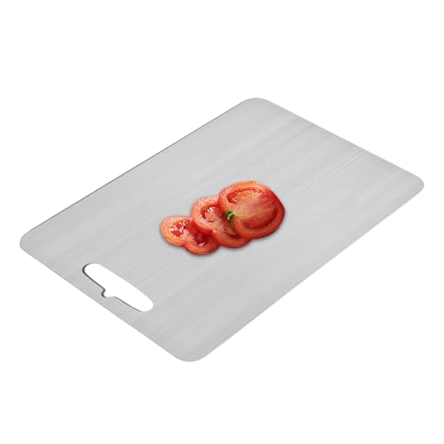 Titan-Schneidebrett – Titan-Schneidebrett | Schneidematte | doppelseitige Küchen-Schneidebretter | Lebensmittelqualität Küchenmatten, tragbare Schneidebretter Serviertablett für Fleisch, , Käse von Generic