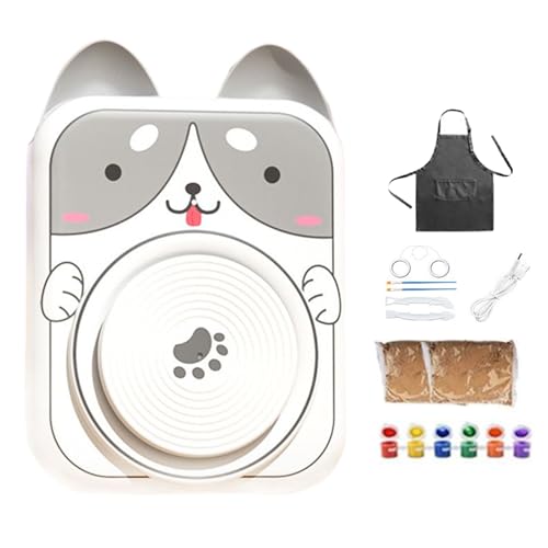 Tornation für Keramik, klein, USB, 5 V DC – Tornation für Tiere aus Ton, elektrische Werkzeuge zum Modellieren von Skulpturen, Modellskulpturen, Modell-Schlammmodell Tornation für Keramik, klein, USB, 5 V DC – Tornation für Tiere aus Ton, elektrische Werkzeuge zum Modellieren von Skulpturen, Modellskulpturen, Modell-Schlammmodell von Generic