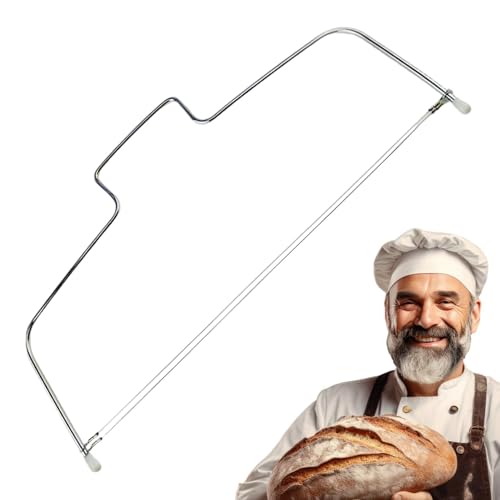 Tortenschichtschneider, vielseitiges Schichtwerkzeug zum Backen, Kuchennivellierer, verstellbare Kuchenschneideführung, perfektes Kuchenschneidewerkzeug, indispe Backzubehör von Generic