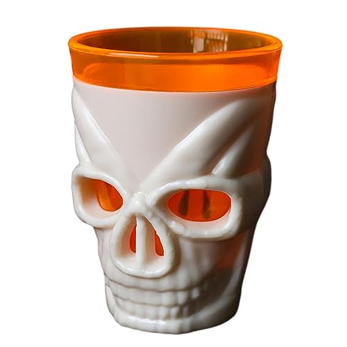 Totenkopf Weinbecher - Elektronischer LED-Becher für Halloween- | Umweltfreundliches Trinkzubehör für Zuhause, und andere Orte Totenkopf Weinbecher - Elektronischer LED-Becher für Halloween- | Umweltfreundliches Trinkzubehör für Zuhause, und andere Orte von Generic
