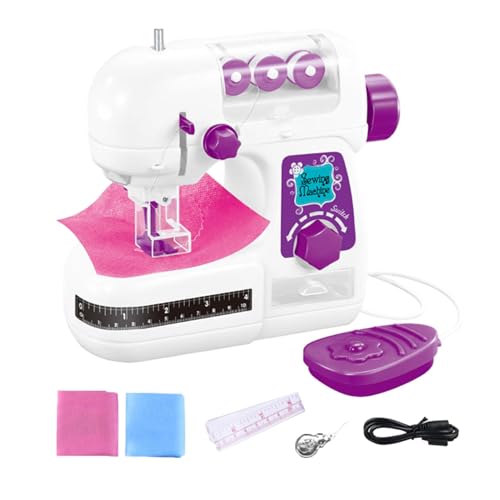 Tragbare Nähmaschine - Spielzeug-Nähmaschine Kunst und Handwerk Kinderspielzeug, Kinderspielzeug Nähmaschine | Die tragbare batteriebetriebene Nähmaschine f von Generic