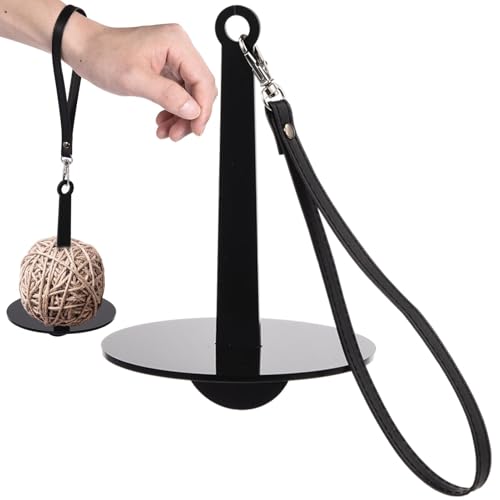 Tragbarer Handgelenk-Garnhalter – verstellbarer Garnspender zum Stricken und Häkeln, tragbarer Garnkugelhalter für Zuhause, reisefreundlicher Garn-Organizer, Garnhalter für Bastler und DIY-Projekte Tragbarer Handgelenk-Garnhalter – verstellbarer Garnspender zum Stricken und Häkeln, tragbarer Garnkugelhalter für Zuhause, reisefreundlicher Garn-Organizer, Garnhalter für Bastler und DIY-Projekte von Generic