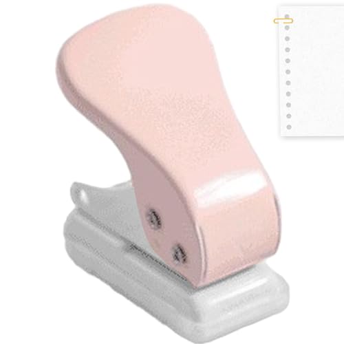 Tragbarer Papierstanzer mit 1 Loch – Kreislocher für Handwerksetiketten, Kleidungstickets und Scrapbooking | 1,97 x 1,97 x 1,22 Zoll Metallstanzer, geeignet für Papier und Tragbarer Papierstanzer mit 1 Loch – Kreislocher für Handwerksetiketten, Kleidungstickets und Scrapbooking | 1,97 x 1,97 x 1,22 Zoll Metallstanzer, geeignet für Papier und von Generic
