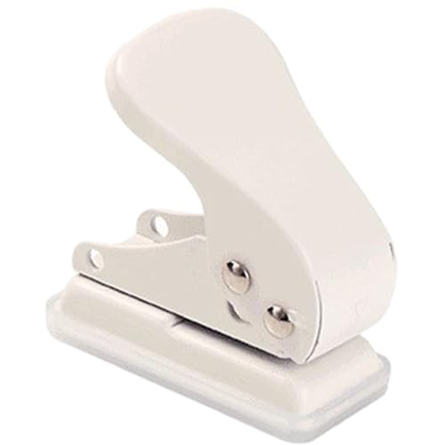 Tragbarer Papierstanzer mit 1 Loch – Kreislocher für Handwerksetiketten, Kleidungstickets und Scrapbooking | 1,97 x 1,97 x 1,22 Zoll Metallstanzer, geeignet für Papier und von Generic