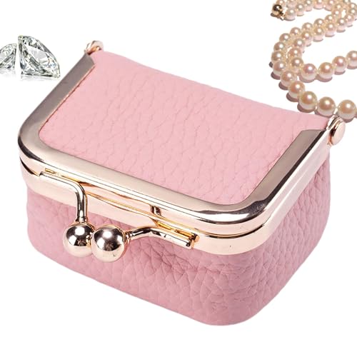 Tragbarer Schmuck-Organizer, Reise-Schmuckschatulle, Organizer für Ringe, aus PU-Leder, tragbarer Schmuck-Organizer, kleine Schmuckschatulle für Ohrringe, Ringe, Halsketten und Armbänder Tragbarer Schmuck-Organizer, Reise-Schmuckschatulle, Organizer für Ringe, aus PU-Leder, tragbarer Schmuck-Organizer, kleine Schmuckschatulle für Ohrringe, Ringe, Halsketten und Armbänder von Generic