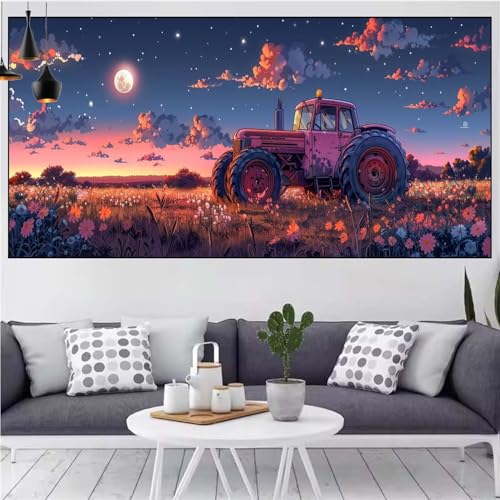 Traktor Diamond Painting xxl 80x160cm Diamond Painting Erwachsene Landschaft Diamant Malerei Set,Mosaikherstellung Malen Nach Zahlen Cross Stickerei Kunst Leinwand Malerei Kits,Gifts Frauen CN-1059 Traktor Diamond Painting xxl 80x160cm Diamond Painting Erwachsene Landschaft Diamant Malerei Set,Mosaikherstellung Malen Nach Zahlen Cross Stickerei Kunst Leinwand Malerei Kits,Gifts Frauen CN-1059 von Generic