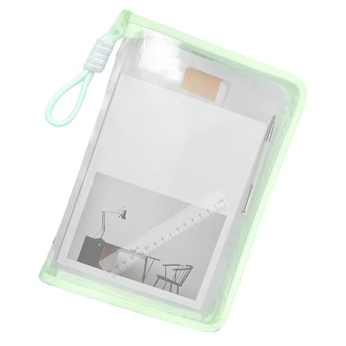 Transparente A4-Dokumententasche, Dokumententasche, A4-Dokumentenaufbewahrung, Reißverschluss, wasserdichter Akten-Organizer, tragbarer Papierhalter mit Verschluss, Tasche mit Verschluss, wasserdicht Transparente A4-Dokumententasche, Dokumententasche, A4-Dokumentenaufbewahrung, Reißverschluss, wasserdichter Akten-Organizer, tragbarer Papierhalter mit Verschluss, Tasche mit Verschluss, wasserdicht von Generic