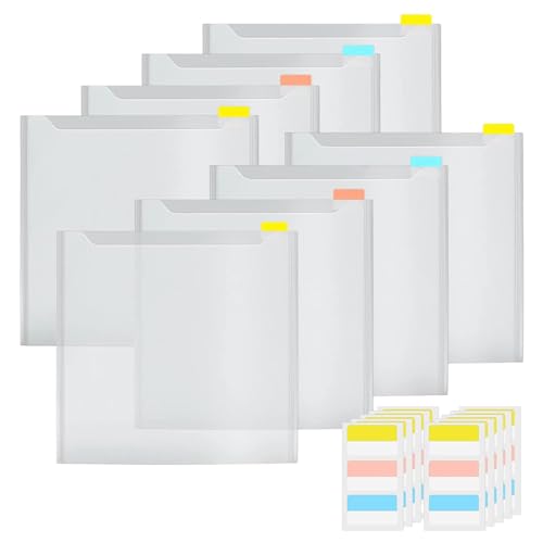 Transparente Album-Papieraufbewahrung - Papierhalter für Alben, transparenter Organizer für Sammelalben mit Klebestreifen | Lösung zum Organisieren von Papier für Sammelalben, Org Transparente Album-Papieraufbewahrung - Papierhalter für Alben, transparenter Organizer für Sammelalben mit Klebestreifen | Lösung zum Organisieren von Papier für Sammelalben, Org von Generic