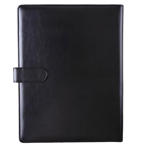 Trapper Keeper aus Kunstleder, A4, mit 3-Ringbuch, professionelles Klemmbrett mit Schnappverschluss, ideal für Büro und Präsentation von Generic