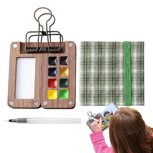Travel - kompaktes kleines -Kit, Malereien | Praktische Taschen - -Box, Reisebereiche, Leicht -Werkzeugbündel für Maler, die Schüler verwenden von Generic