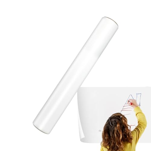 Trockenlöschbare Wandaufkleber, Whiteboardaufkleber, elektrostatische Trockenlöschtafeltapete, selbstklebende Tafel, glatte Schreibtafelfolie, Papierfolie für Zuhause, von Generic
