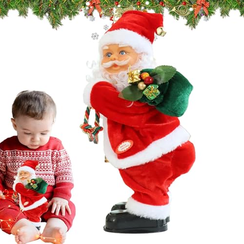 Twerking - Interaktive Weihnachtsspielzeug - Beute schüttelt Weihnachtsmann mit Musik, die animierte Weihnachts -Weihnachtsspielzeug für Kinder singt Twerking - Interaktive Weihnachtsspielzeug - Beute schüttelt Weihnachtsmann mit Musik, die animierte Weihnachts -Weihnachtsspielzeug für Kinder singt von Generic
