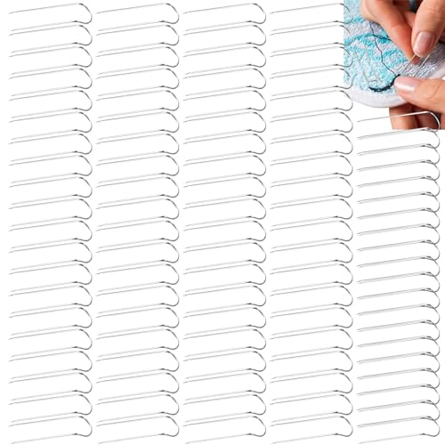 U Stecknadeln zum Quilten, Nähen von Haarnadeln, U-Form, 100 Doppelverriegelungsnadeln in U-Form zum Nähen, Bastelarbeiten zum Quilten, wiederverwendbare Nadeln für Pullover, Socken und U Stecknadeln zum Quilten, Nähen von Haarnadeln, U-Form, 100 Doppelverriegelungsnadeln in U-Form zum Nähen, Bastelarbeiten zum Quilten, wiederverwendbare Nadeln für Pullover, Socken und von Generic