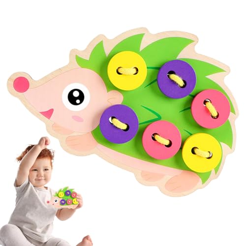 Übungsbrett zum Binden von Schuhen, Spielzeug aus Igelschnur, Tierspielzeug aus , zum Schnüren von Kindern, zum Binden von Kinderschuhen Übungsbrett zum Binden von Schuhen, Spielzeug aus Igelschnur, Tierspielzeug aus , zum Schnüren von Kindern, zum Binden von Kinderschuhen von Generic
