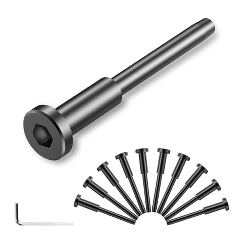 Unsichtbarer Empfänger aus Edelstahl, schwarzes unsichtbares Kabelgeländer-Set, 0,3 cm Spanner und Bolzenende, strapazierfähig für Holz- und Metallpfosten, ideal für Deck, Treppenkabelgeländersystem Unsichtbarer Empfänger aus Edelstahl, schwarzes unsichtbares Kabelgeländer-Set, 0,3 cm Spanner und Bolzenende, strapazierfähig für Holz- und Metallpfosten, ideal für Deck, Treppenkabelgeländersystem von Generic