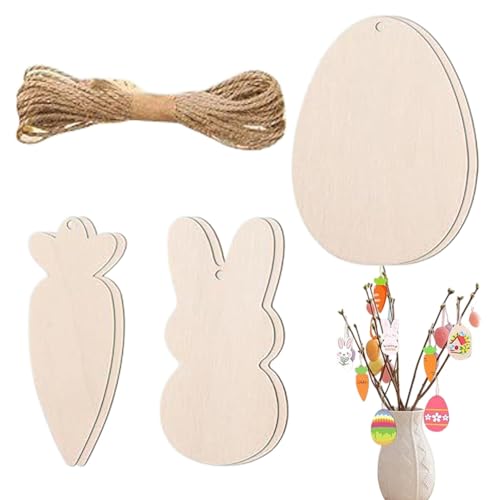 Unvollendete -Holzschilder: Karottenholzausschnitt mit Hasen für Ostern, Frühlingsdekoration, Klassenzimmer, handgefertigt, für Kinder, Erwachsene Unvollendete -Holzschilder: Karottenholzausschnitt mit Hasen für Ostern, Frühlingsdekoration, Klassenzimmer, handgefertigt, für Kinder, Erwachsene von Generic