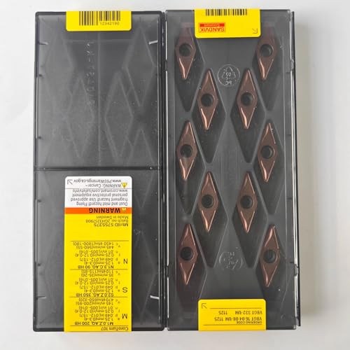 VBGT160408-UM 1125 / CNC-Drehmaschine Hartmetall-Klingenwerkzeug, 10 Stück von Generic