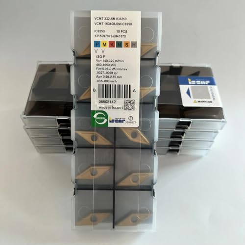 VCMT160408-SM IC8250 / Original Hartmetall-Blatt, 10 Stück VCMT160408-SM IC8250 / Original Hartmetall-Blatt, 10 Stück von Generic