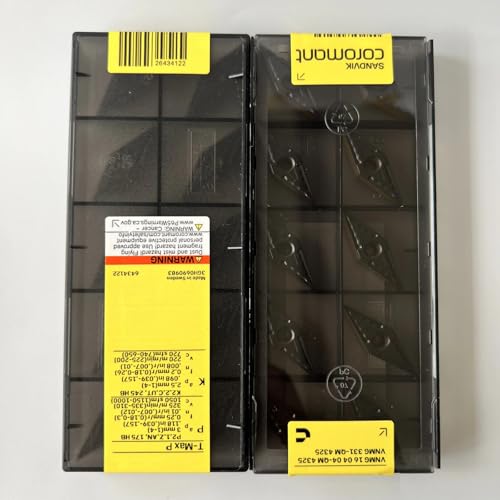 VNMG160404-QM 4325 CNC-Drehmaschine, Hartmetall-Klingenwerkzeug, 10 Stück von Generic