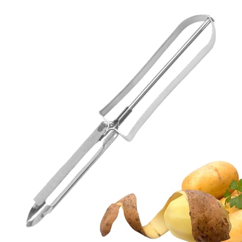 Vegetarische Schäler für die Küche, Kartoffelschäler für die Küche, Gemüseschäler aus Edelstahl, Küchenwerkzeuge mit komfortablem Griff für Karottengurkenfrüchte von Kartoffeln Vegetarische Schäler für die Küche, Kartoffelschäler für die Küche, Gemüseschäler aus Edelstahl, Küchenwerkzeuge mit komfortablem Griff für Karottengurkenfrüchte von Kartoffeln von Generic