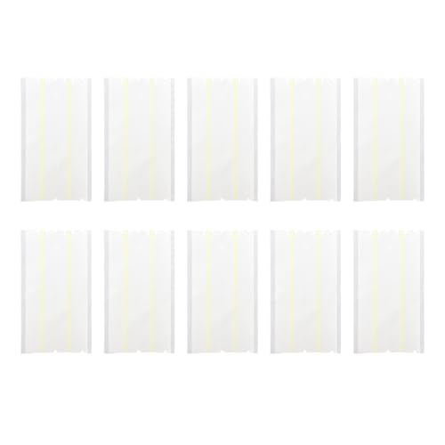 Versiegelungsaufkleber hochtemperaturbeständiger wasserdichtes Box -Versiegelungskleber Aufkleber für Verpackung Versandspeicher Kraftpapier Weiße Farbe 48x215mm 10 Blätter Versiegelungsaufkleber hochtemperaturbeständiger wasserdichtes Box -Versiegelungskleber Aufkleber für Verpackung Versandspeicher Kraftpapier Weiße Farbe 48x215mm 10 Blätter von Generic