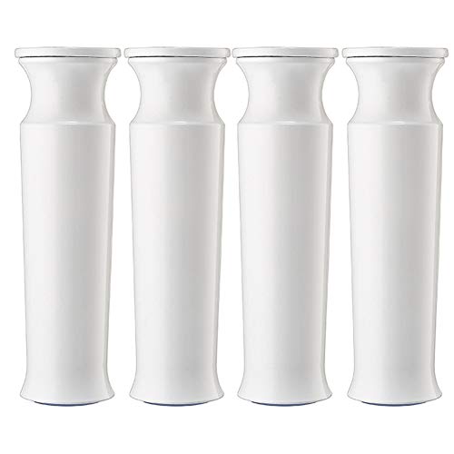 Verstellbare Tischbeine aus Aluminium, Möbelbeine aus Metall, Gummibasis, Schwarz, Weiß, Titangold, Mattsilber, 3/4/5/6 Zoll, für Sofa, Couchtisch, Badezimmer, Fernsehschrank, 4er-Set von Generic