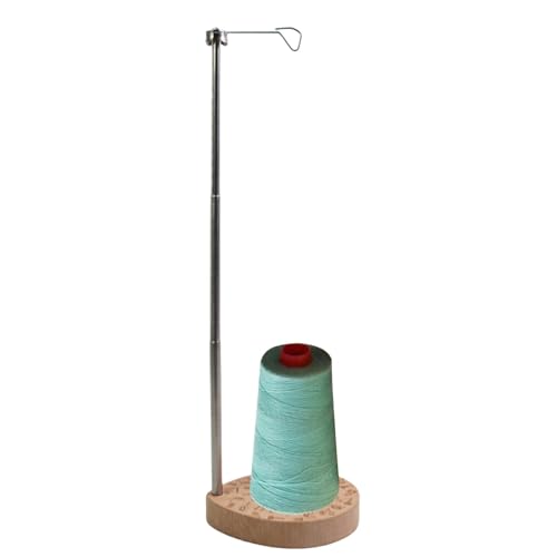Verstellbarer Garnrollenhalter – Garnhalter zum Nähen, Sticken und Quilten | Robuster Metallsockel, höhenverstellbar, kompatibel mit großen und kleinen Spulen, perfekt für ein Hill Verstellbarer Garnrollenhalter – Garnhalter zum Nähen, Sticken und Quilten | Robuster Metallsockel, höhenverstellbar, kompatibel mit großen und kleinen Spulen, perfekt für ein Hill von Generic