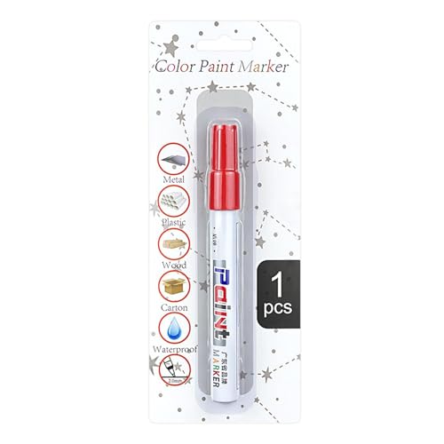 Vicure Autolackmarker – Graffiti Ottulather für Autoreifen | Schnelltrocknender Druck, multifunktionales Werkzeug zum Reparieren von Fahrzeuglacken, ideal für Wasser und Schmutz von Generic
