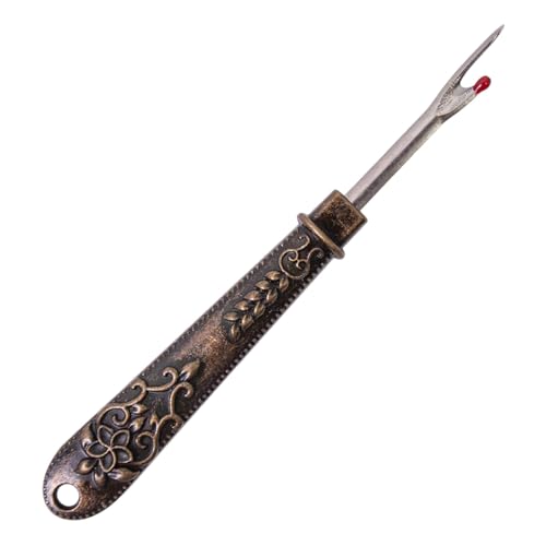 Vintage-Nahttrenner – antiker Ripper-Fadenentferner | Retro-Nähnahtschneider | Mehrzweck-Fadentrenner aus Metall für Handarbeiten und Muster | Aufreißwerkzeug zum Entfernen von Fäden/Auftrennen von St Vintage-Nahttrenner – antiker Ripper-Fadenentferner | Retro-Nähnahtschneider | Mehrzweck-Fadentrenner aus Metall für Handarbeiten und Muster | Aufreißwerkzeug zum Entfernen von Fäden/Auftrennen von St von Generic