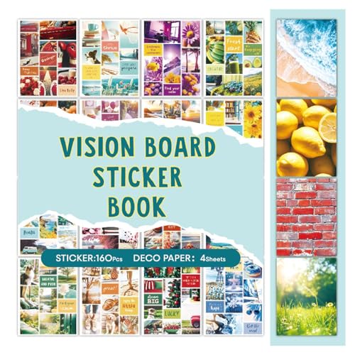 Vision Board - Inspirierendes Clip-Art-Buch Für Automotivation, Vielseitige Aufkleber Für Scrapbooking Wohnzimmer Schlafzimmer | Schule Aufkleber Scrapbooking Poster Vision Board Materialien Vision Board - Inspirierendes Clip-Art-Buch Für Automotivation, Vielseitige Aufkleber Für Scrapbooking Wohnzimmer Schlafzimmer | Schule Aufkleber Scrapbooking Poster Vision Board Materialien von Generic