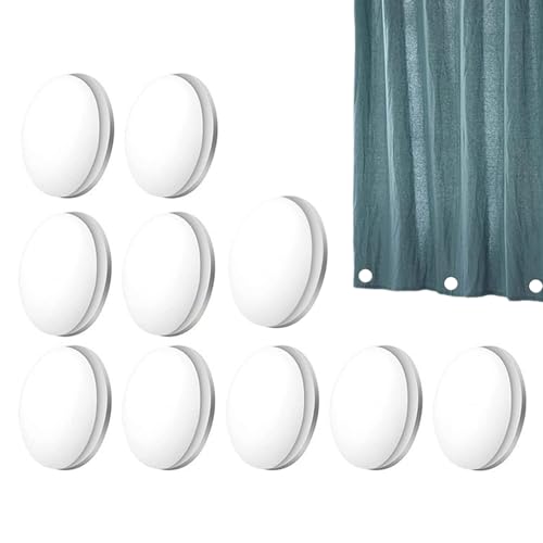 Vorhanggewichte - schwere Magnete, Anti-Korrosions-Beschichtung | 10x rauschfeste Vorhänge -Gewichte, sichere Tischdecken, dekorative unsichtbare Gewichte für saubere Vorhänge mit einfacher Vorhanggewichte - schwere Magnete, Anti-Korrosions-Beschichtung | 10x rauschfeste Vorhänge -Gewichte, sichere Tischdecken, dekorative unsichtbare Gewichte für saubere Vorhänge mit einfacher von Generic