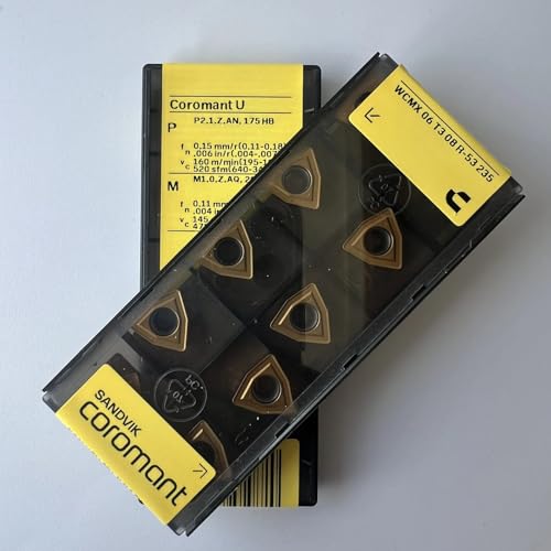 WCMX06T308R-53 235 Hartmetall-Klinge, 10 Stück von Generic