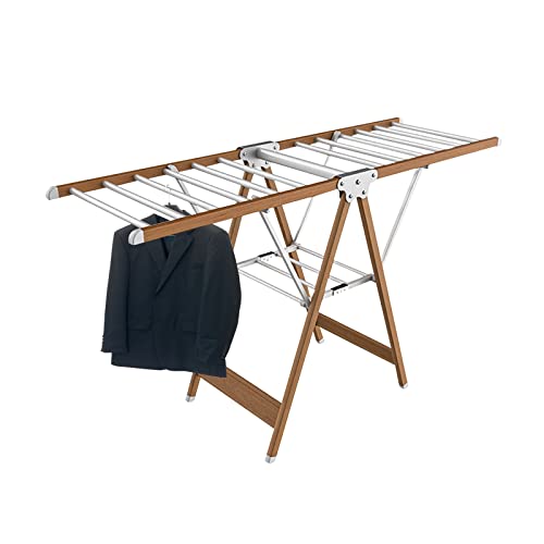 Wäscheständer Höhenverstellbarer 2-stufiger Faltbarer Wäscheständer Für Den Innen- Und Außenbereich L 160Cm Freistehender Wäscheständer Mit Starker TragfähigkeitA-160cm/63in Wäscheständer Höhenverstellbarer 2-stufiger Faltbarer Wäscheständer Für Den Innen- Und Außenbereich L 160Cm Freistehender Wäscheständer Mit Starker TragfähigkeitA-160cm/63in von Generic