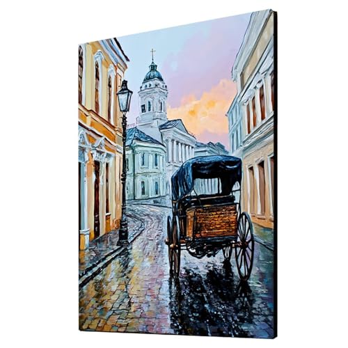 Wagen Malen Nach Zahlen Erwachsene Straßenansicht Malen Nach Zahlen 135 x 100 cm DIY Basteln Erwachsene Klarheit Farbe Leinwan Bilder mit Acrylfarben Set 3 Typen Pinsel für Wanddeko Wohnzimmer 2YH4000 Wagen Malen Nach Zahlen Erwachsene Straßenansicht Malen Nach Zahlen 135 x 100 cm DIY Basteln Erwachsene Klarheit Farbe Leinwan Bilder mit Acrylfarben Set 3 Typen Pinsel für Wanddeko Wohnzimmer 2YH4000 von Generic